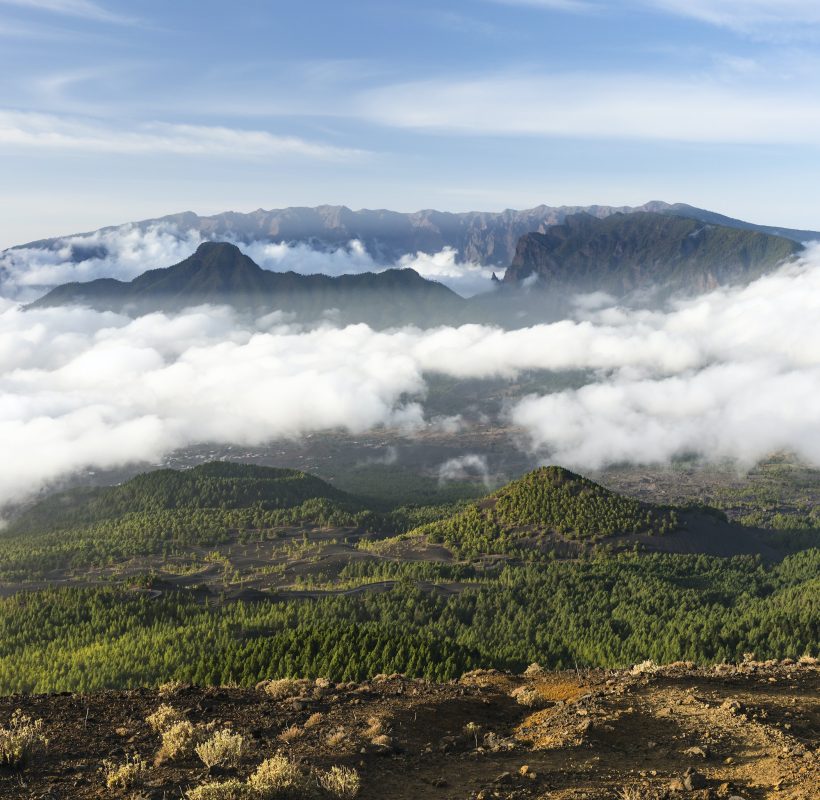 La Palma Mountains Evening View, Spain